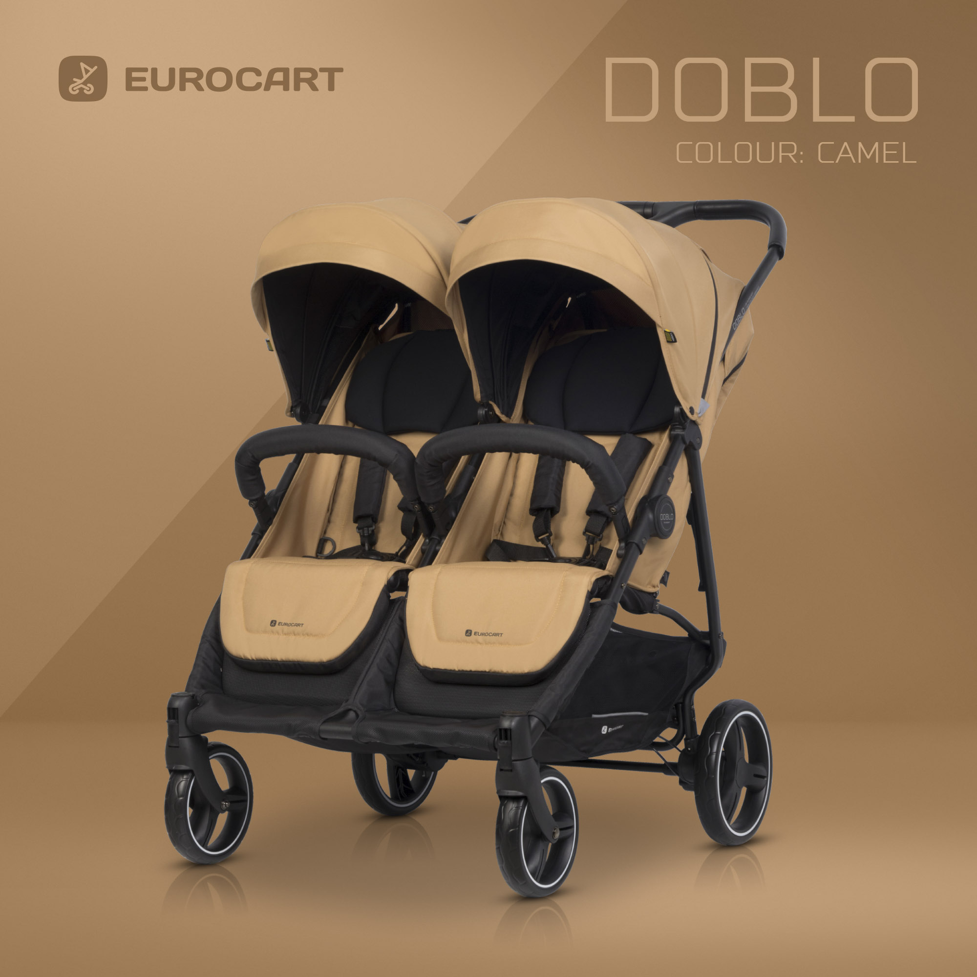 Wózek dziecięcy Euro-Cart Doblo Camel