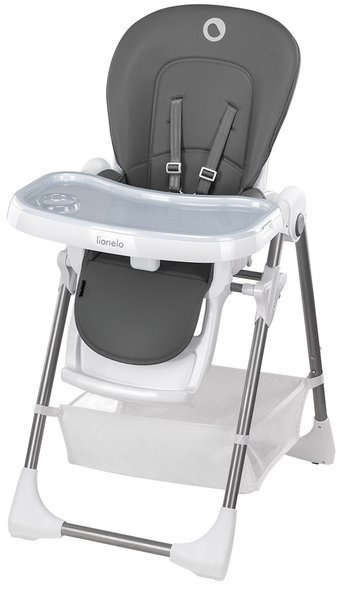 Barošanas krēsls Lionelo Linn Plus Grey
