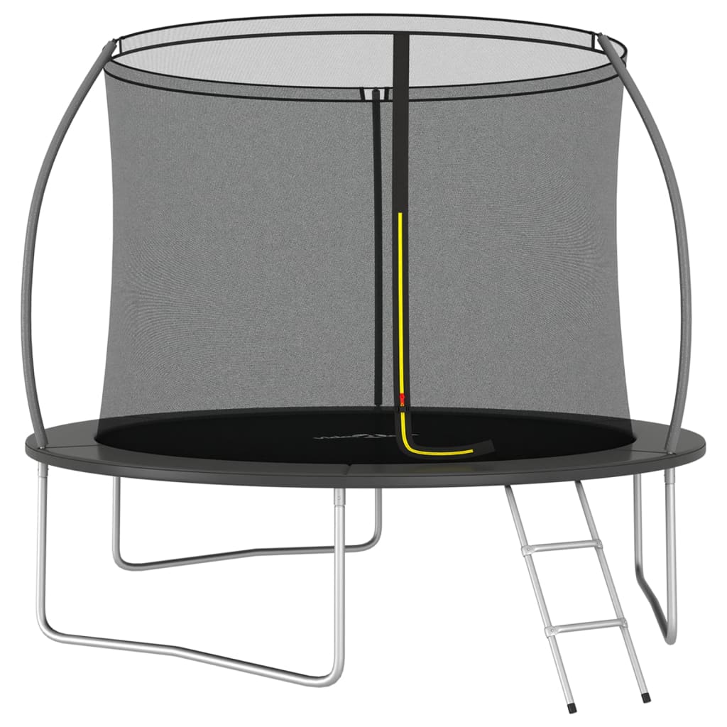 Batuts ar drošības tīklu un kāpnēm 305 cm (10ft) Vidaxl