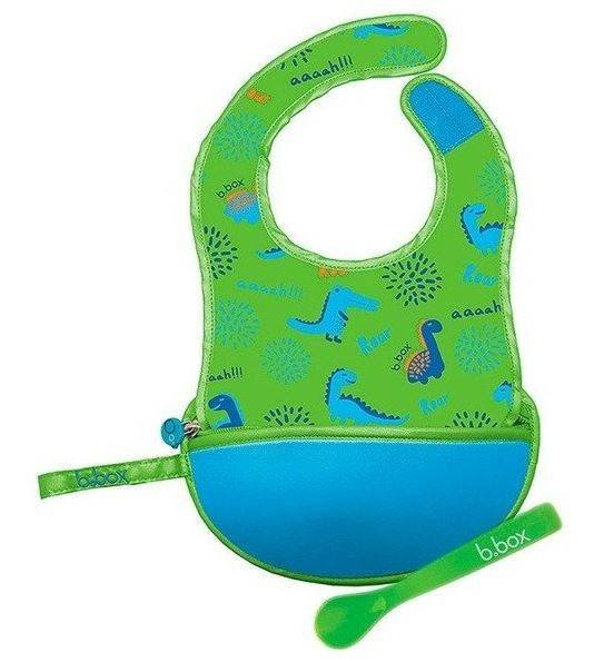 B.Box Śliniak Dla Niemowlaka w Saszetce Dino Time
