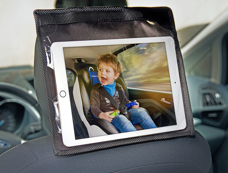 Caretero Uchwyt na Tablet na Zagłówek 27x21