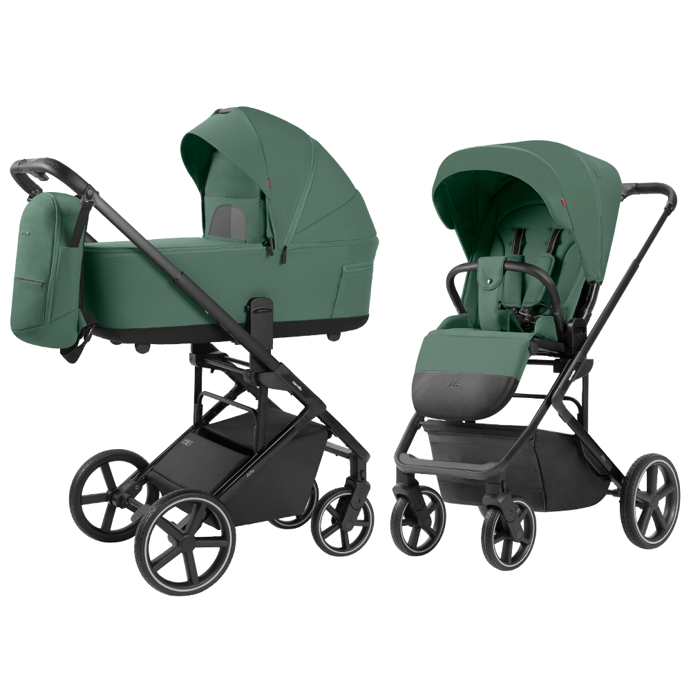 Carrello Alfa CRL-6522 Meadow Green Bērnu rati 2in1
