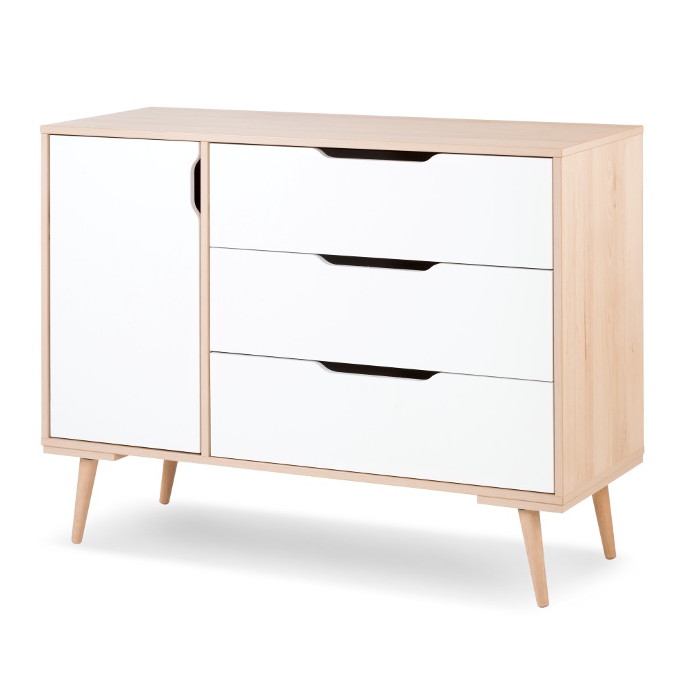 Commode Klups SOFIE BEECH-WHITE