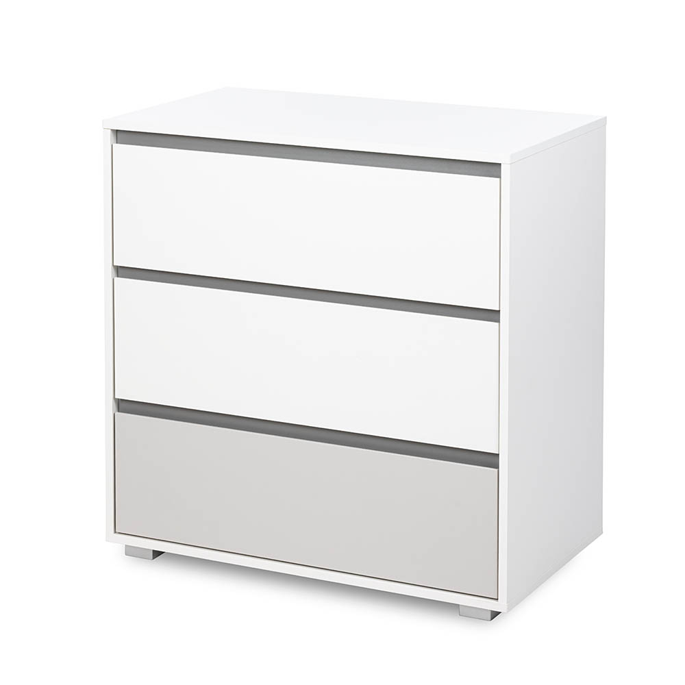 Commode without changing tray Klups DALIA WHITE-GREY