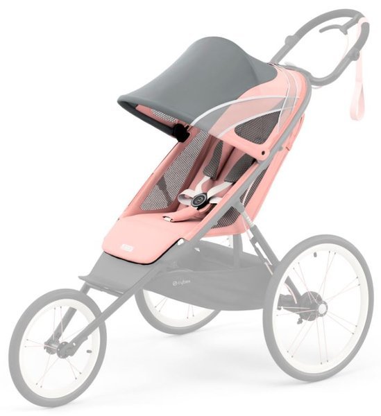 Cybex Avi Silver Pink Pastaigu bloks