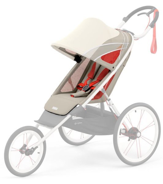 Cybex Avi Sports Bleached Sand Pastaigu bloks