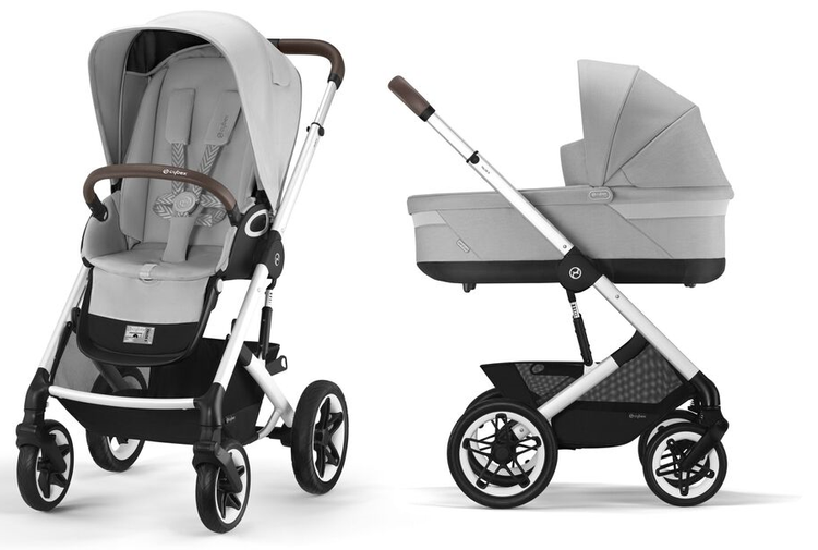Cybex Talos S Lux Lava Grey/Silver Bērnu rati 2in1