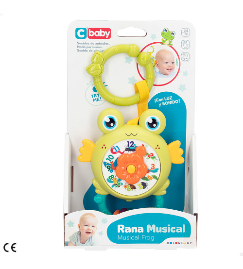 Iekarināma muzikāla rotaļlieta Pulkstenis 24 m + CB47332