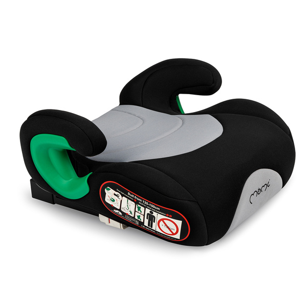 MoMi Venko Grey Bērnu autosēdeklis Busteris 15-36 kg
