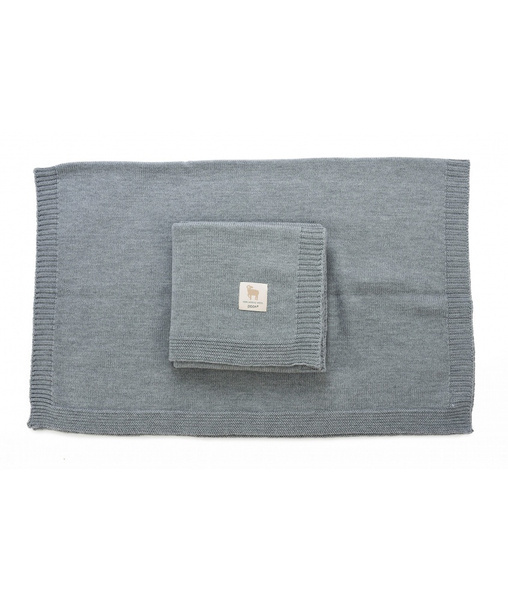 Poofi Kyoto Kocyk Merino Szary