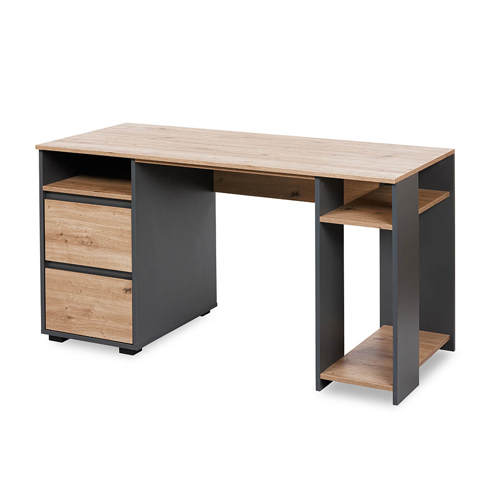 Rakstāmgalds Klups DALIA ANTHRACITE-OAK
