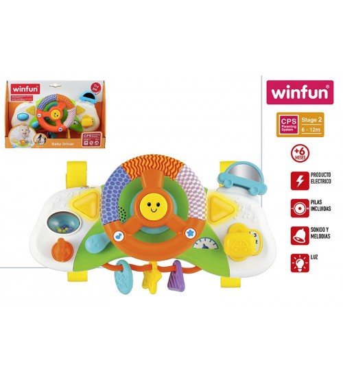 Stūre muzikāla ar skaņu un gaismu 28 cm diam. 6 m+ CB40300