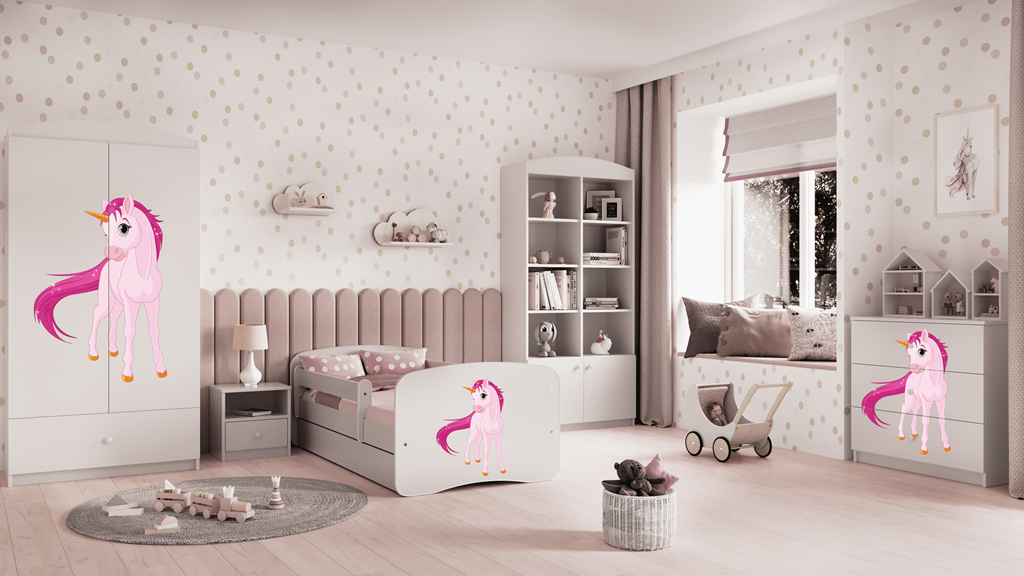 Szafa babydreams biała jednorożec