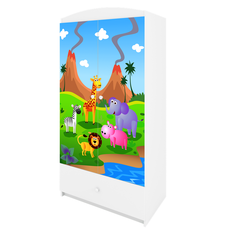 Szafa babydreams biała safari