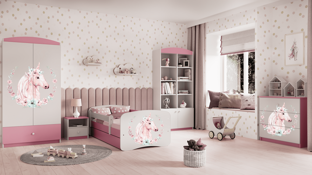 Szafa babydreams różowa konik
