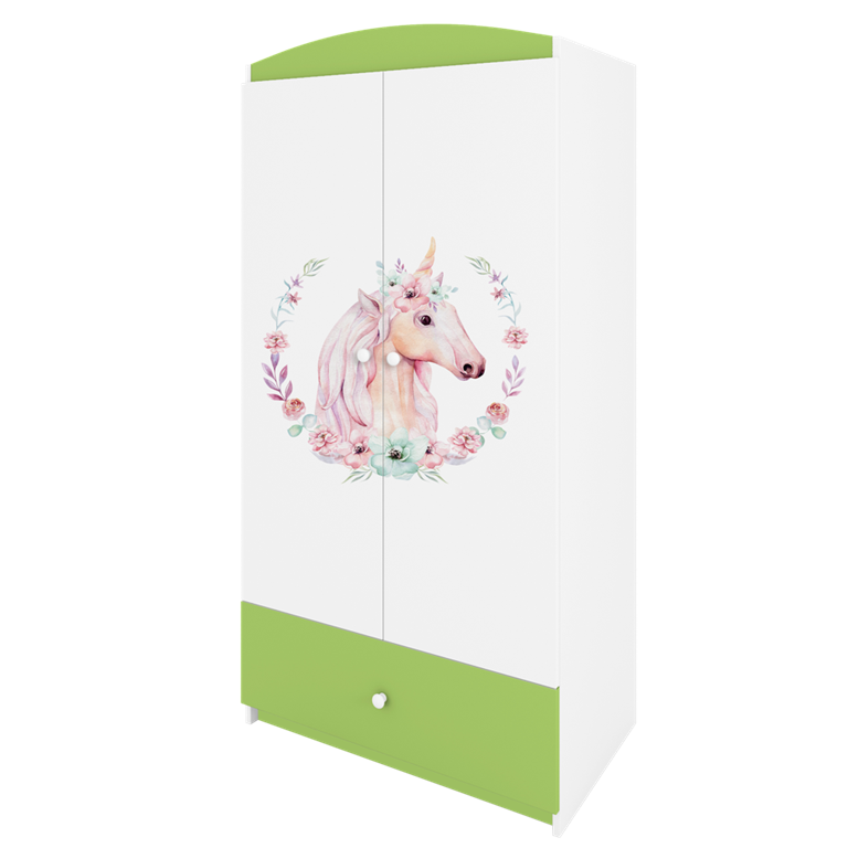 Szafa babydreams zielona konik