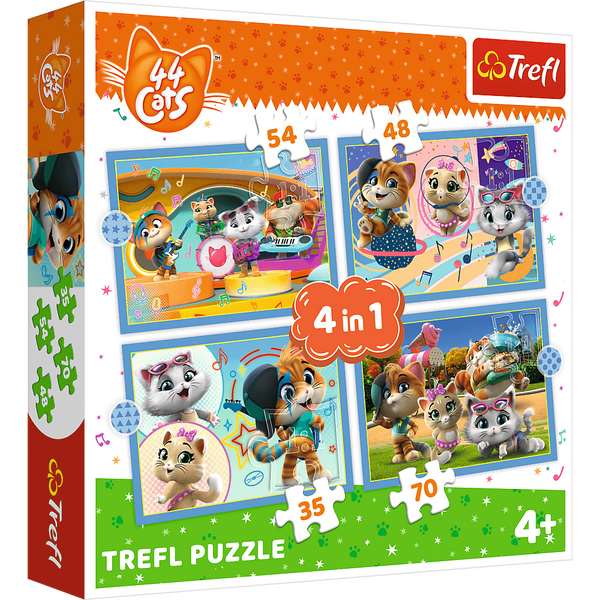 Trefl Puzzle Kocia Ferajna