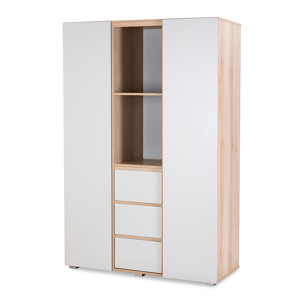 Trīsdurvju skapis Klups DALIA BEECH-GREY