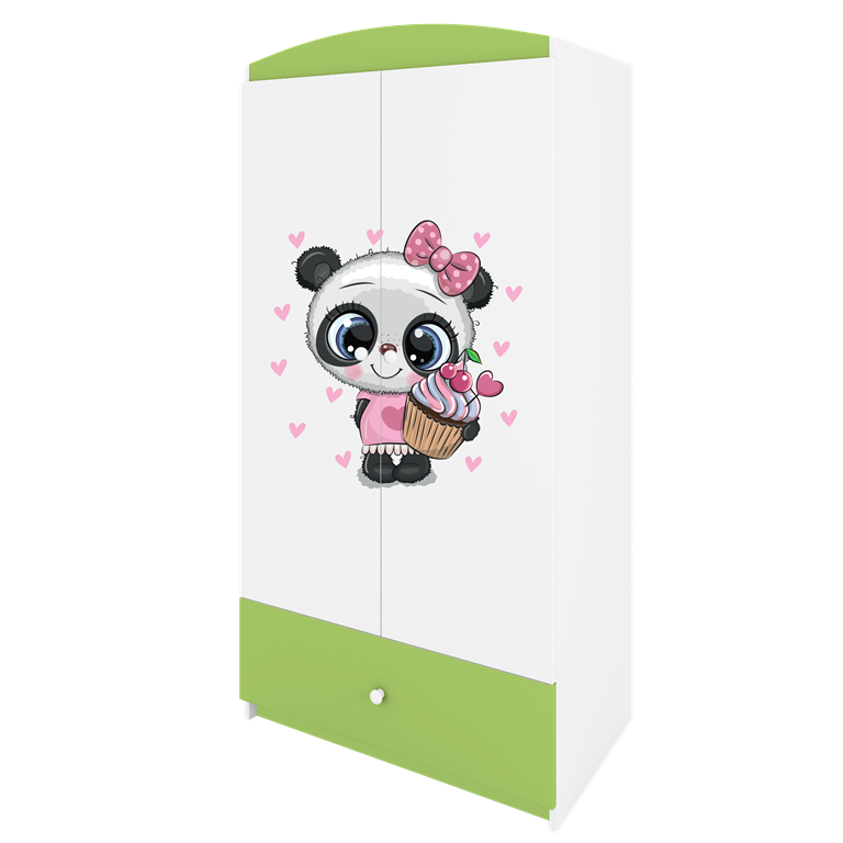 Wardrobe babydreams green panda