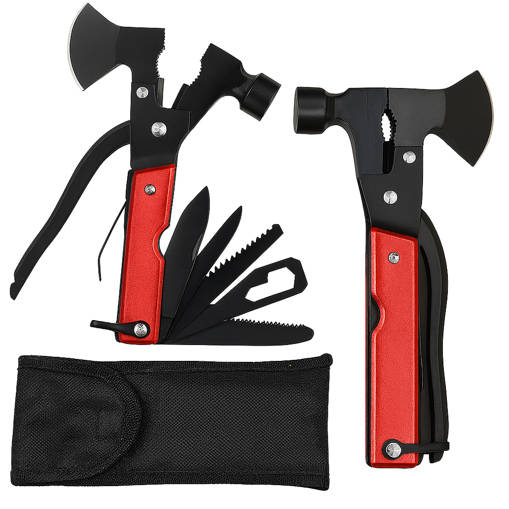 17-in-1 Multifunctional Survival Travel Multitool