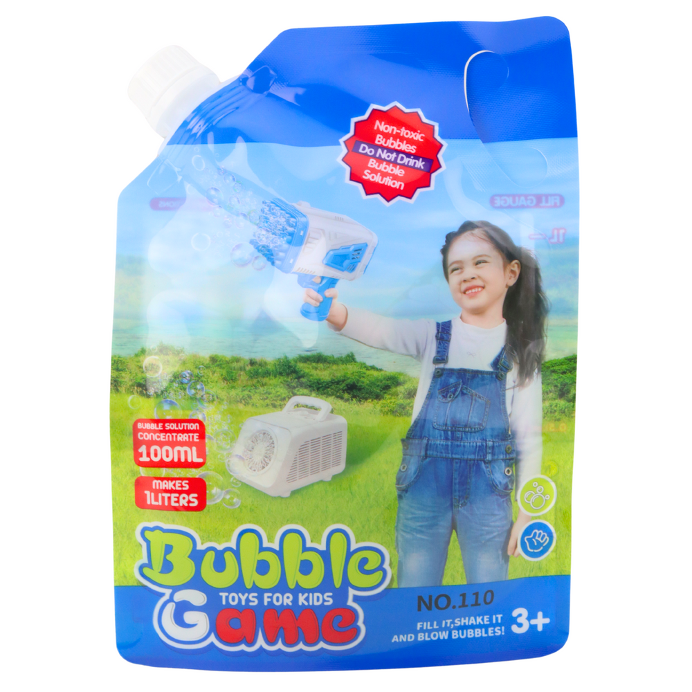 Bubble Liquid Concentrate 100ml For Mixing 1L Of Solution