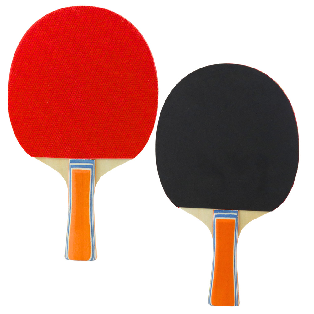 Classic Wooden Ping Pong Rackets 2 pcs.