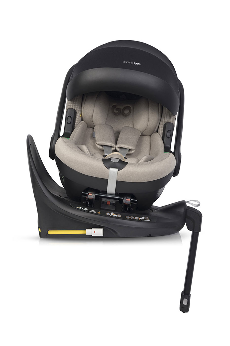 EasyGo Buz Pro Taupe Bērnu autosēdeklis 0-13 kg