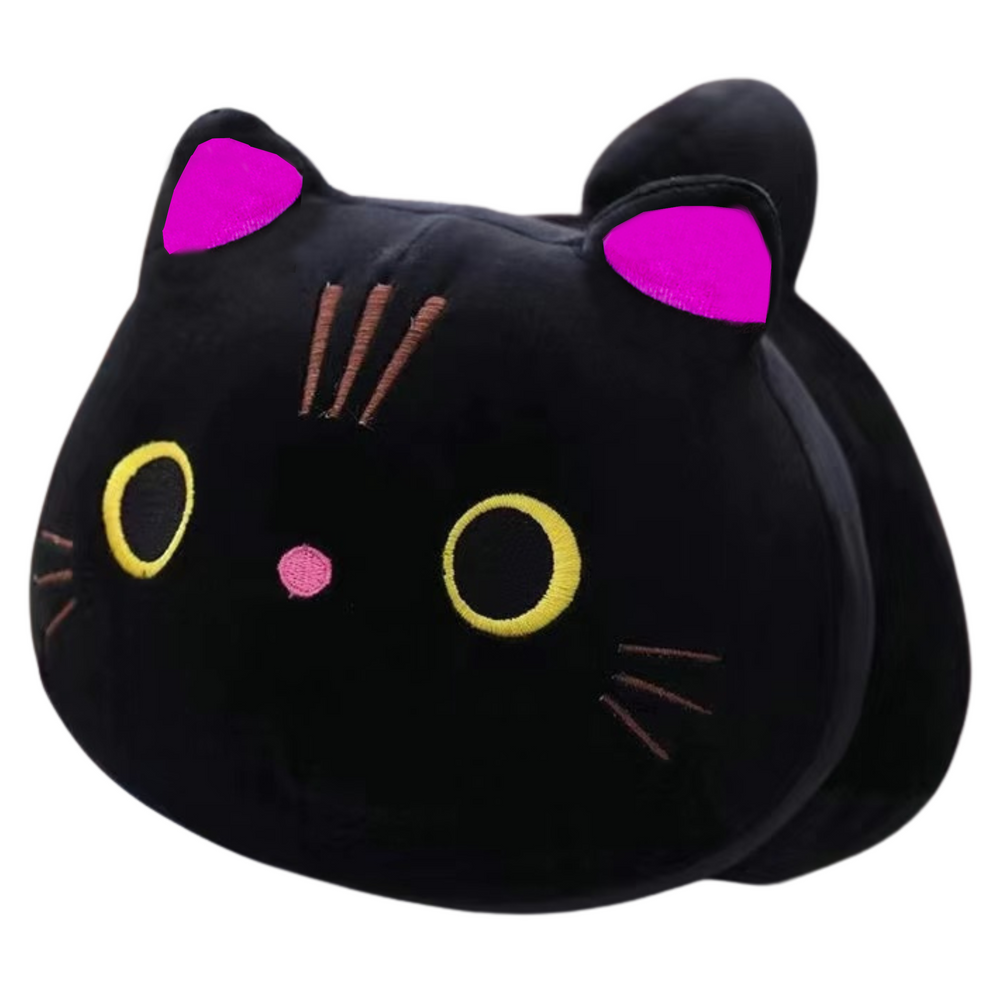 Plush Mascot Cuddly Toy Black Cat 18cm