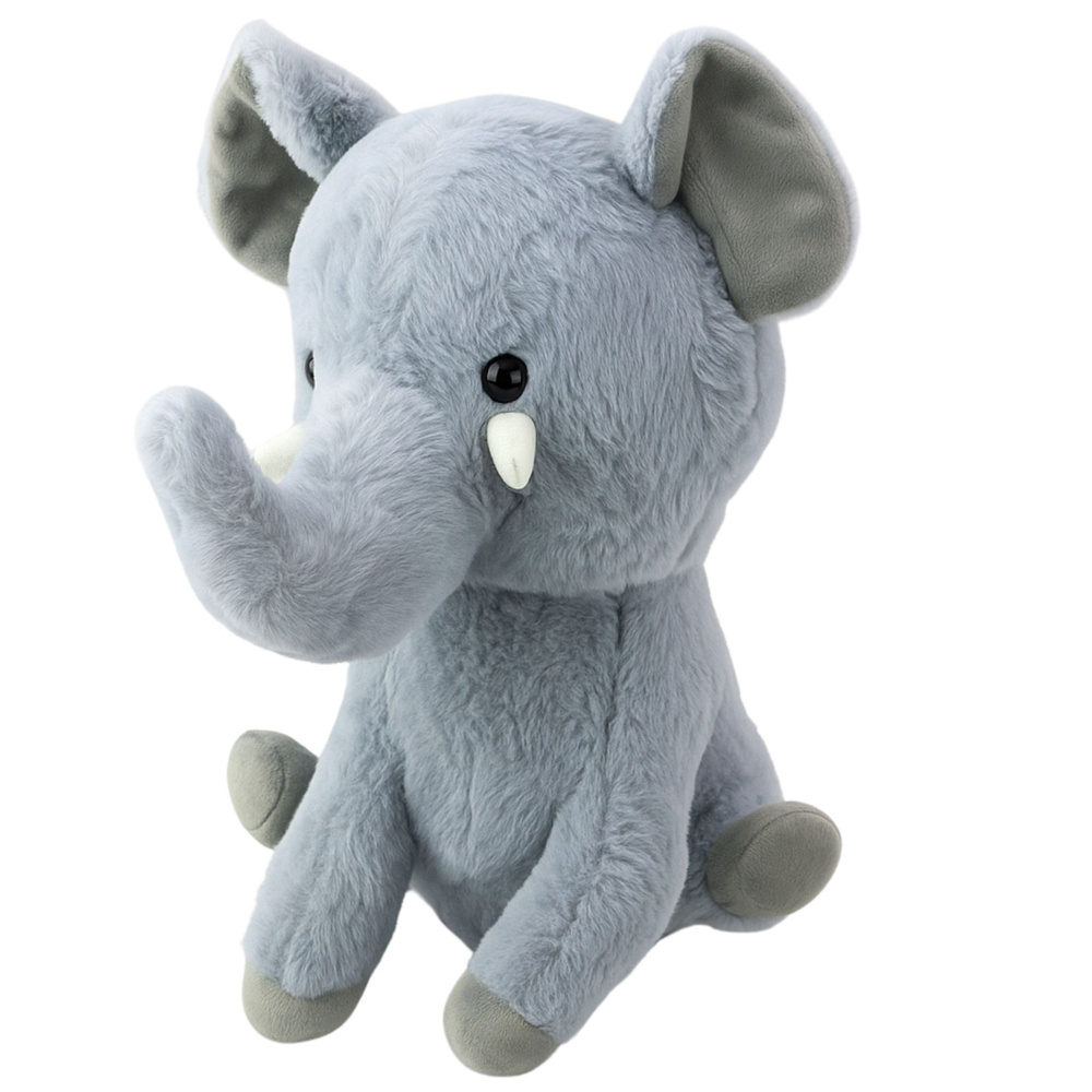 Plush Mascot Cuddly Toy Little Elephant Gray 26cm