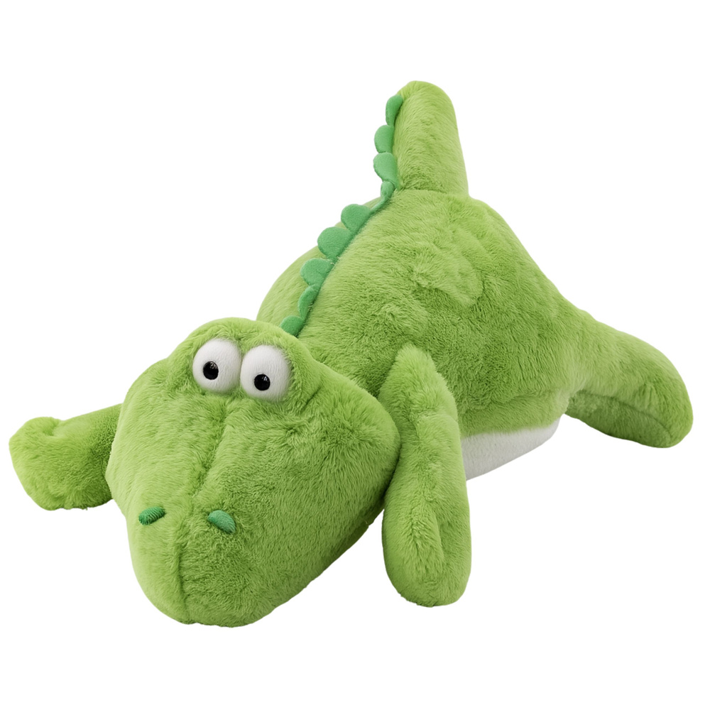 Plush Toy Crocodile Cuddly Toy Light Green 42cm