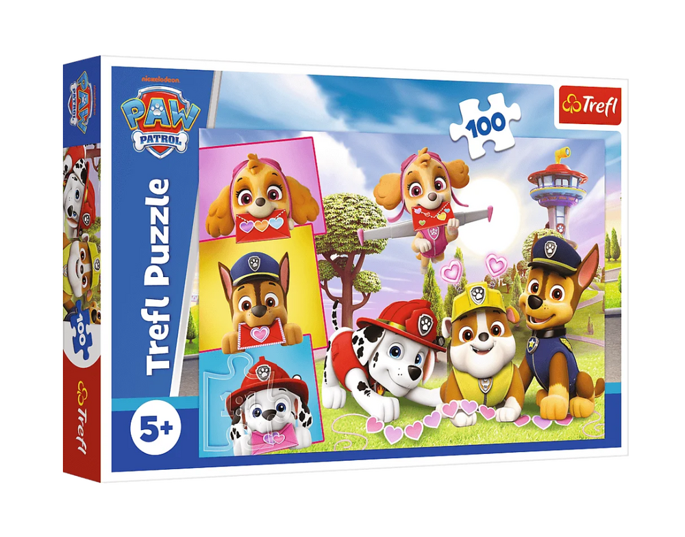 Puzzle – 100 – Fearless Girls – Paw Patrol – Trefl 16520