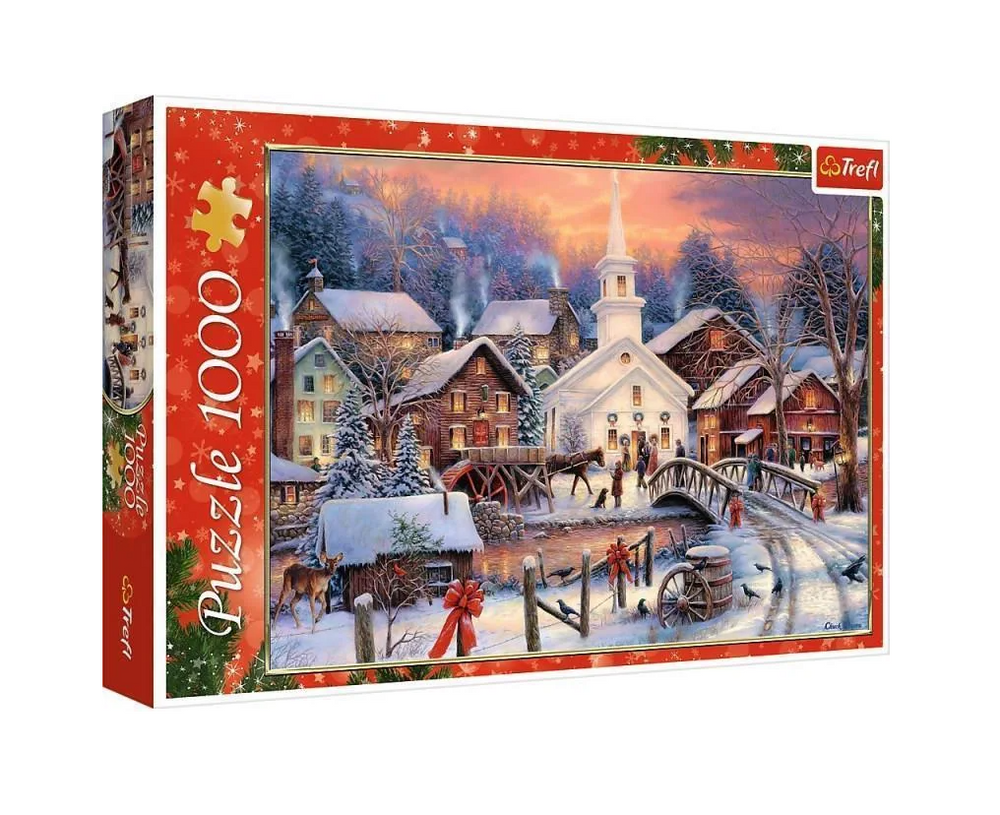 Puzzle – 1000 XMAS – White Christmas – Trefl 10602
