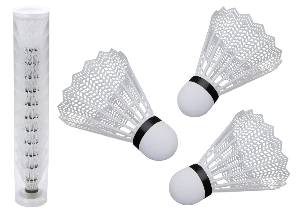 Set of 12 Badminton Tennis Shuttlecocks
