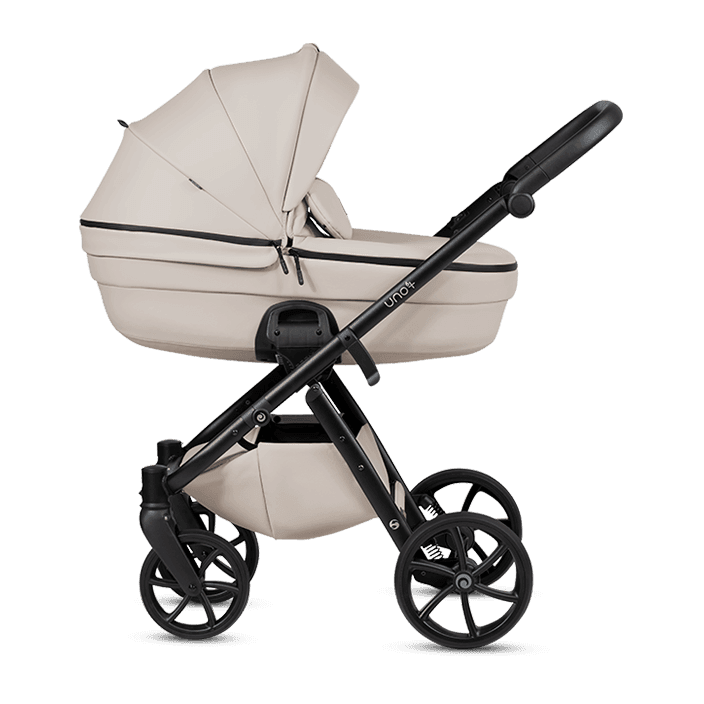 Tutis UNO 6+ LEATHER Latte 151 Bērnu ratiņi 2in1