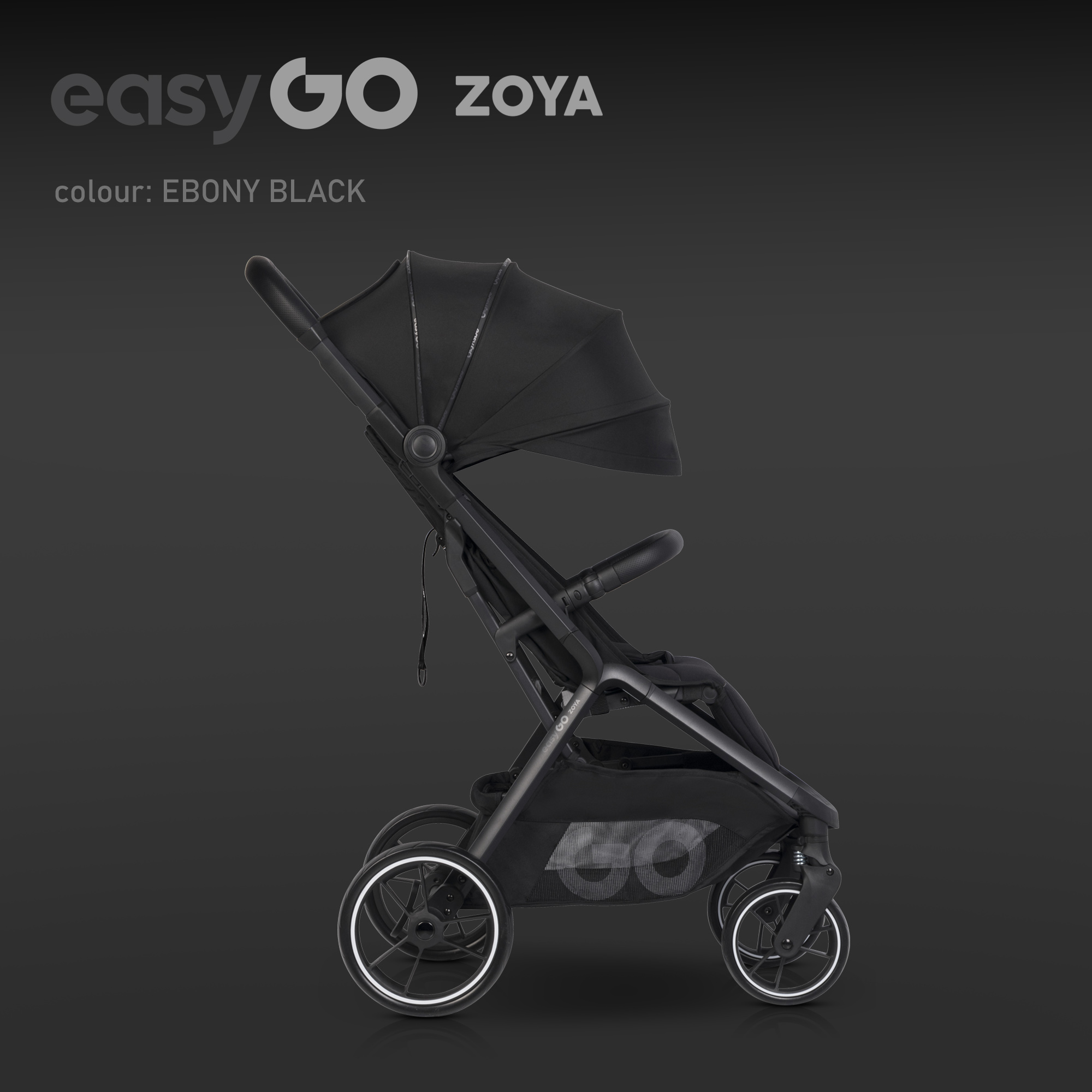 Wózek dziecięcy EasyGo Zoya Ebony Black