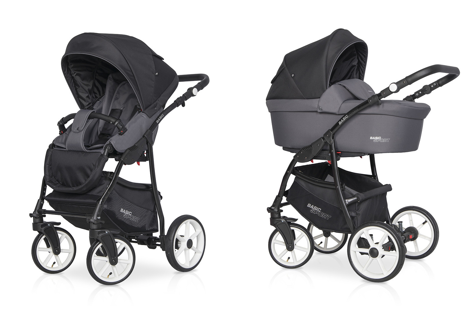 Riko Basic Sport Carbon Bērnu rati 2 in 1