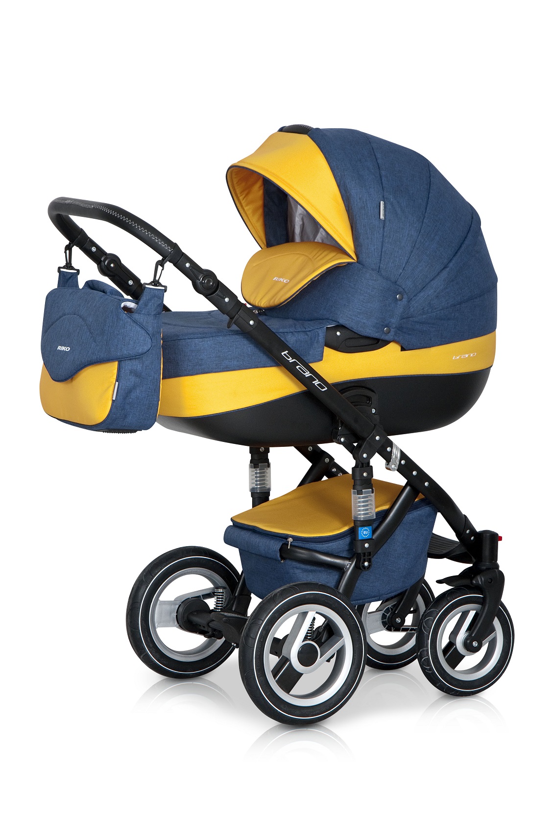 Riko Brano Denim Bērnu rati 2 in 1