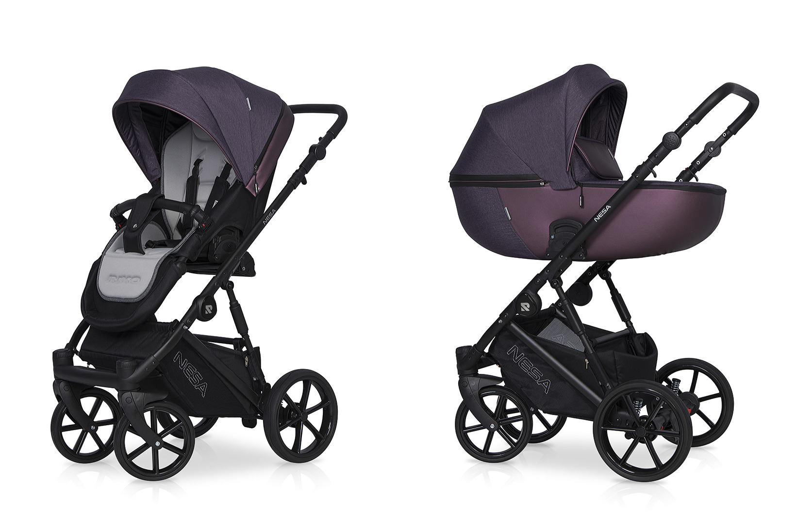 Riko Nesa Plum Bērnu rati 2in1