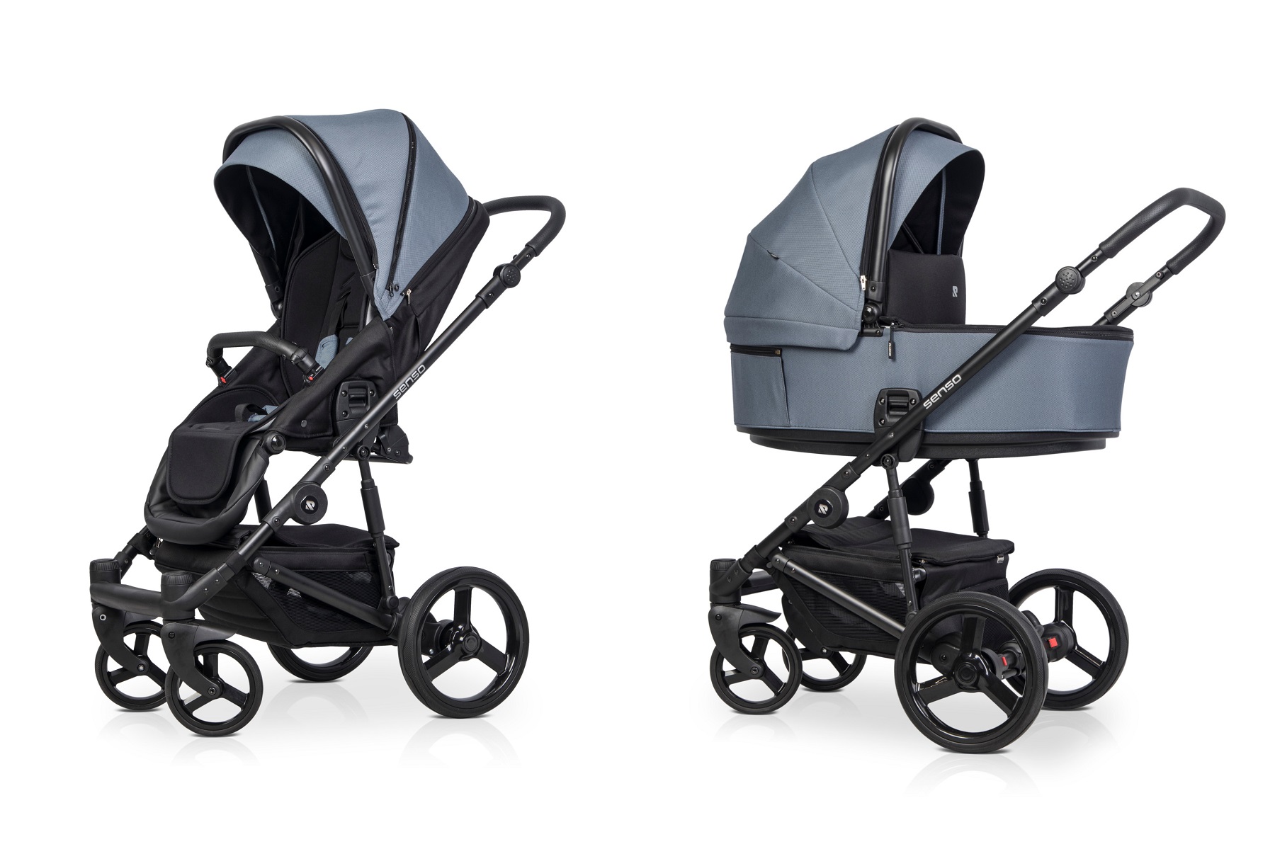Riko Senso Denim Bērnu rati 2in1