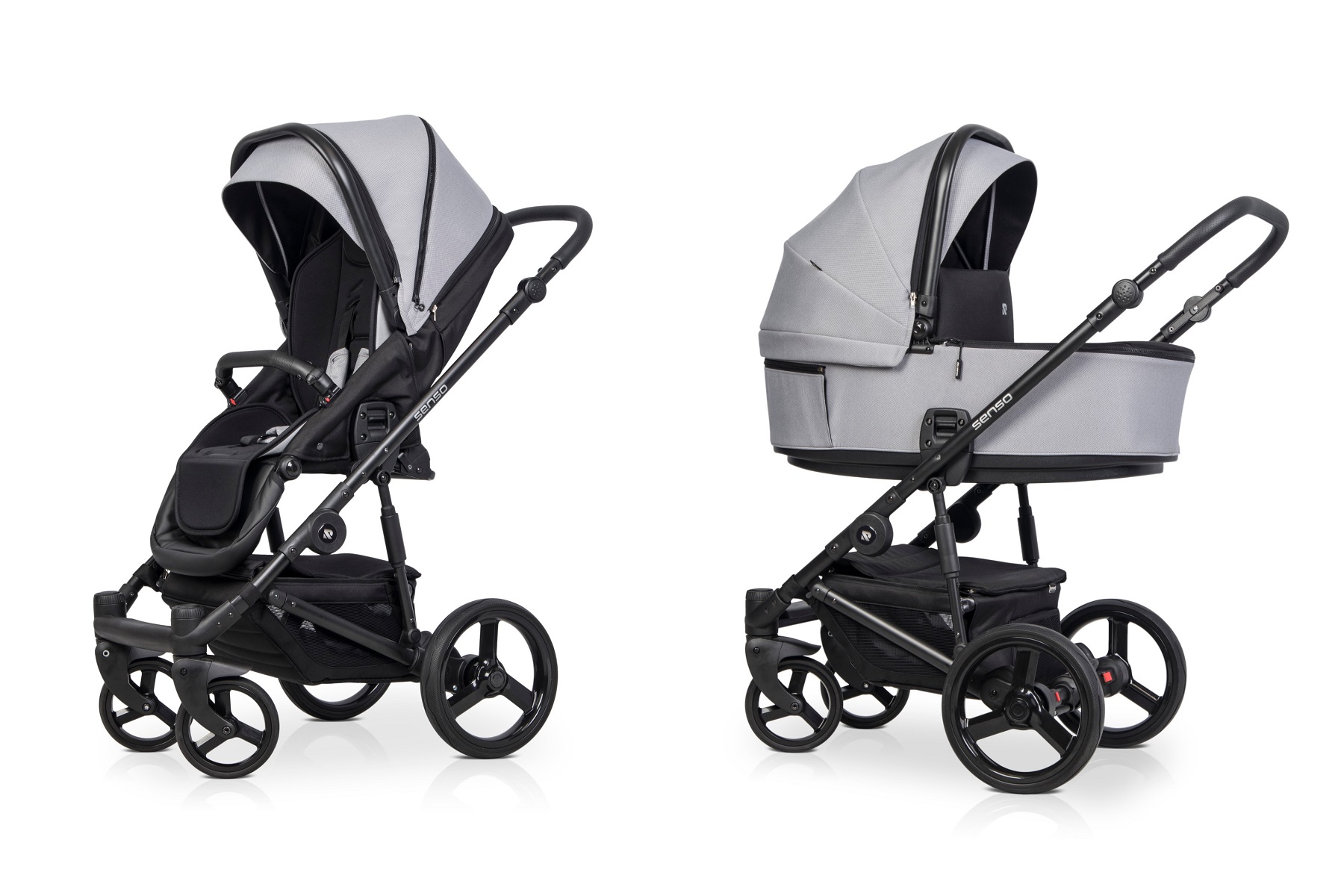 Riko Senso GreyFox Bērnu rati 2in1