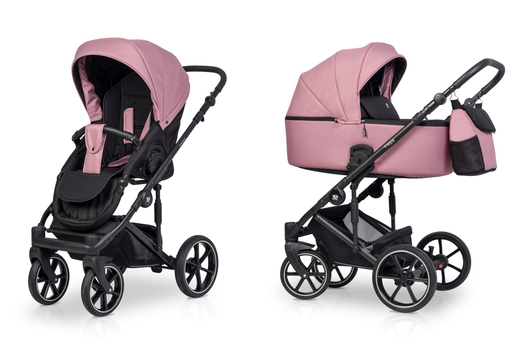 Riko Trex Energy Pink Bērnu rati 2in1
