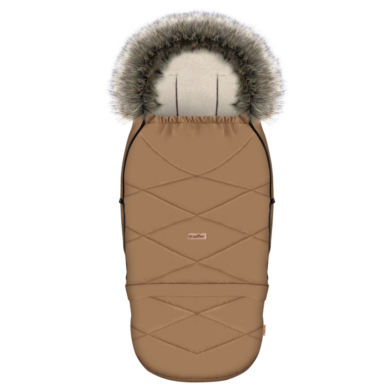 Zaffiro Paplašināms Ratu Guļammaiss GrowUP Aspen toffee