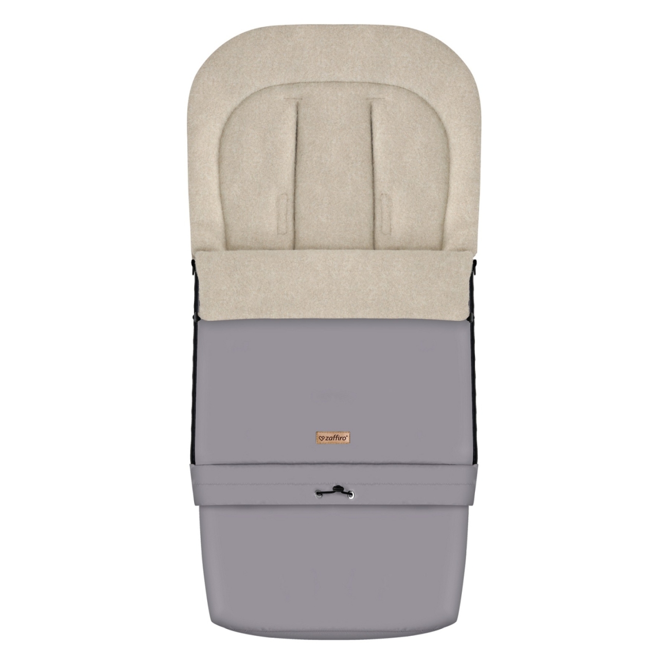 Zaffiro Paplašināms Ratu Guļammaiss SleepGrow Aspen steel grey