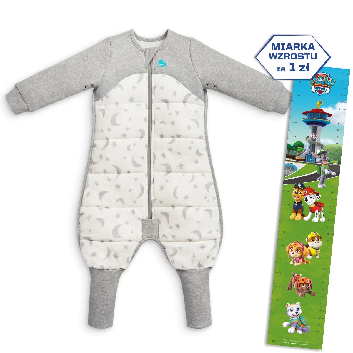 LOVE TO DREAM SLEEP SUIT WHITE MOONLIGHT