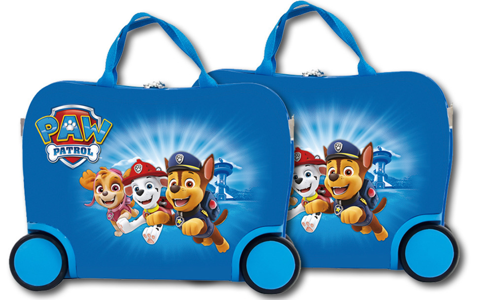 PAW PATROL SUITCASE BLUE RIDE ON