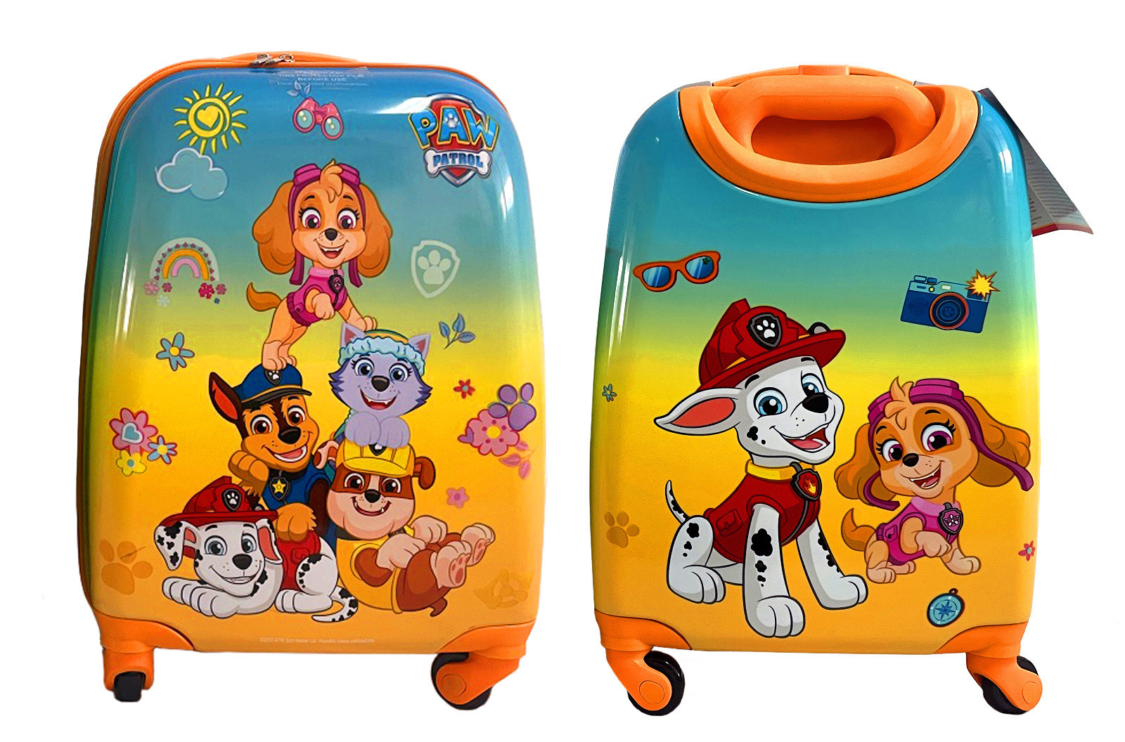 PAW PATROL SUITCASE YELLOW 16