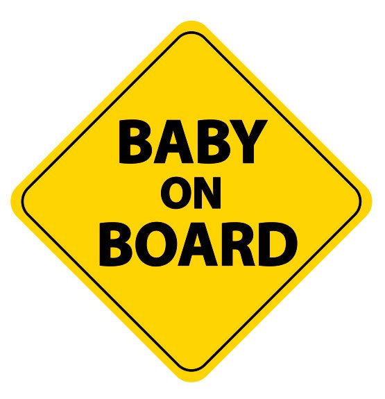 Baby On Board Наклейка для автомобиля