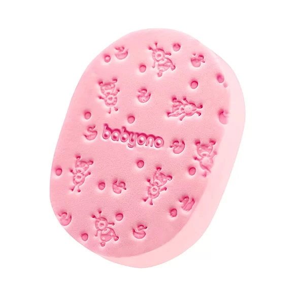 BabyOno Детская губка для ванны 063/02 pink