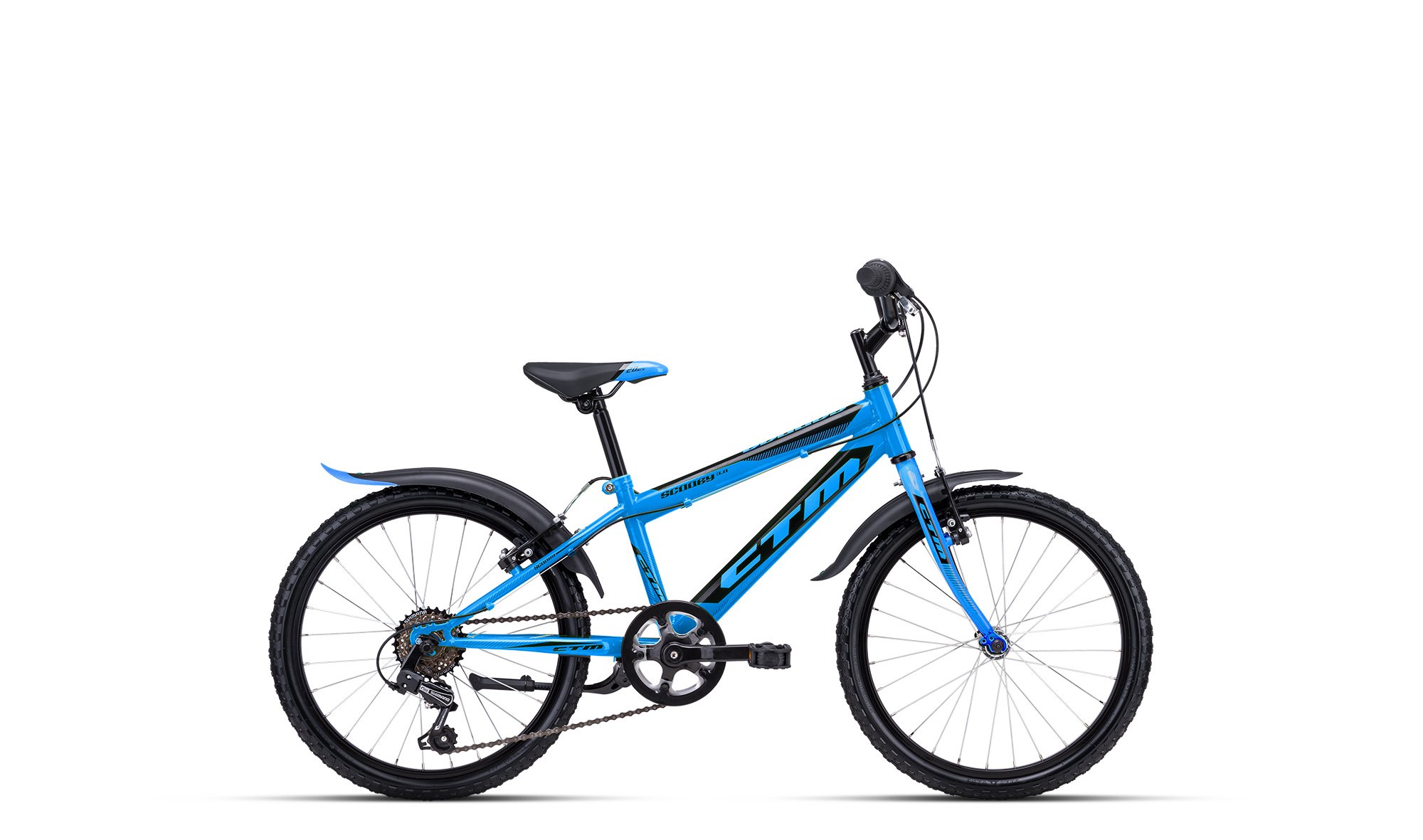 Детский двухколесный велосипед CTM Scooby 2.0 blue 20 дюймов