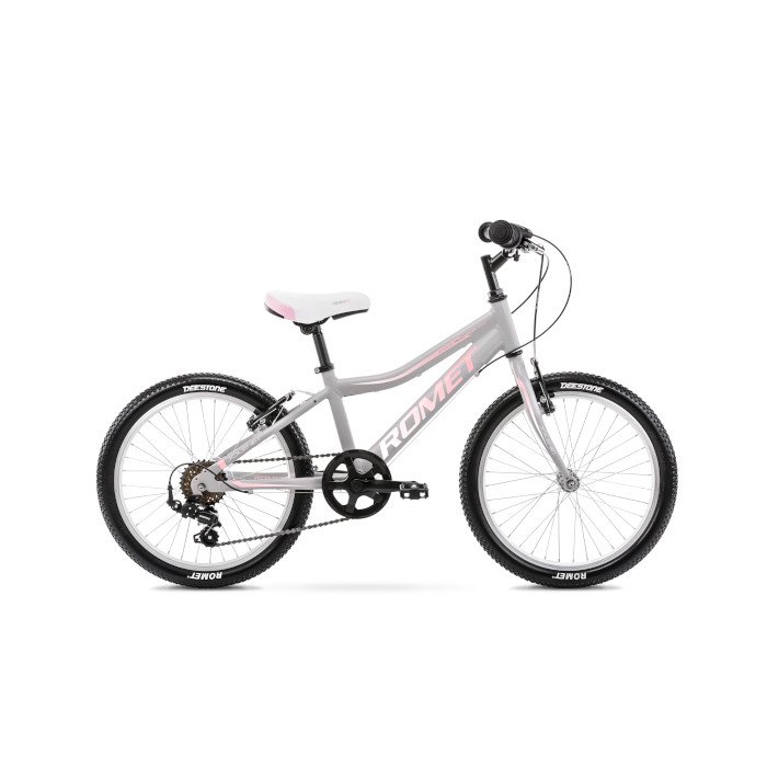 Детский велосипед Romet JOLENE KID 1 Grey/pink 20 collas